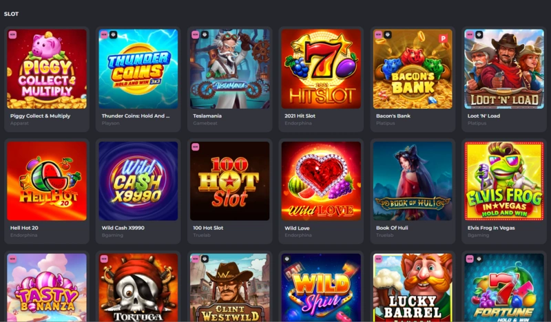 casinobello games page